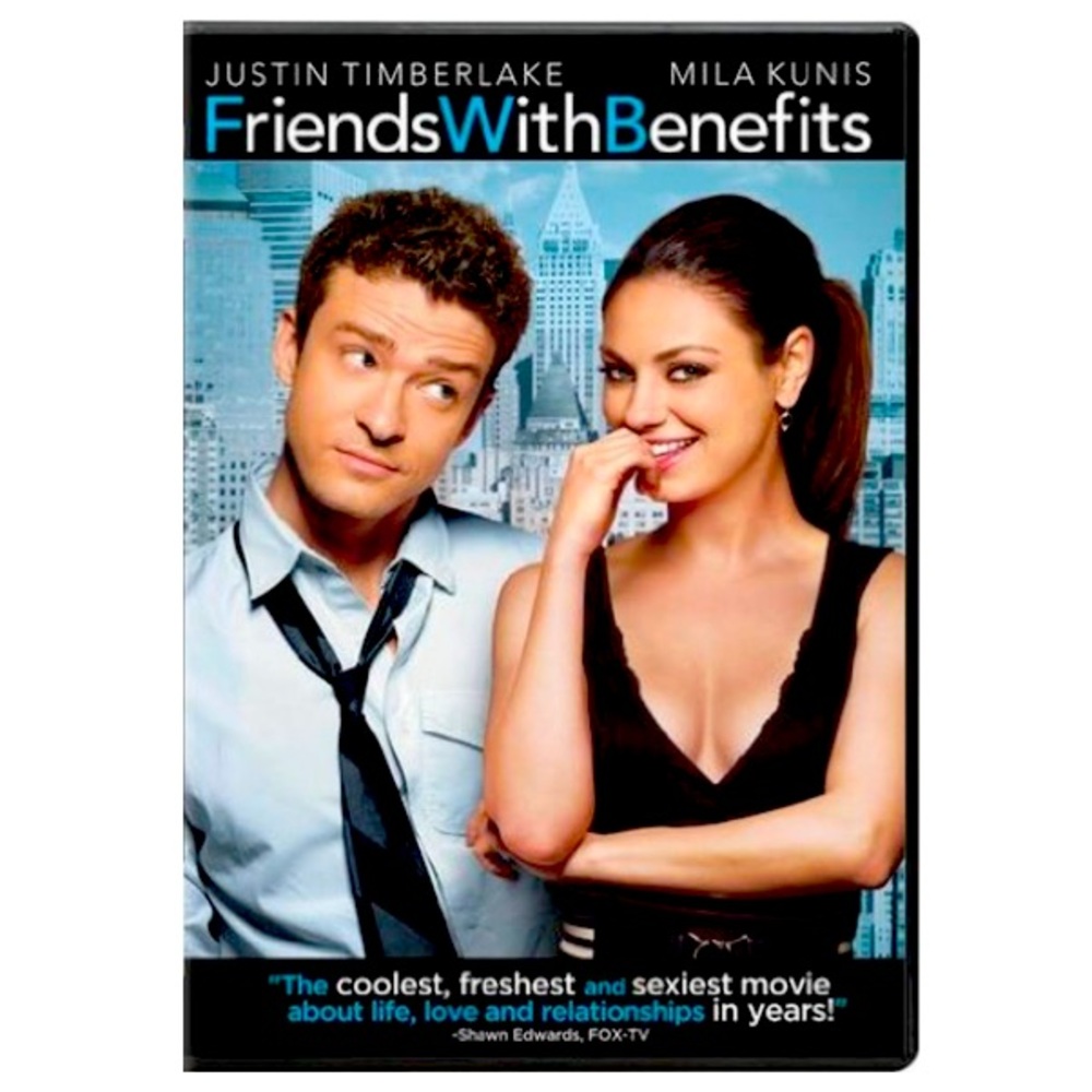 DVD Friends With Benefits starring Justin Timberlake & Mila Kunis Rom-Com Movie